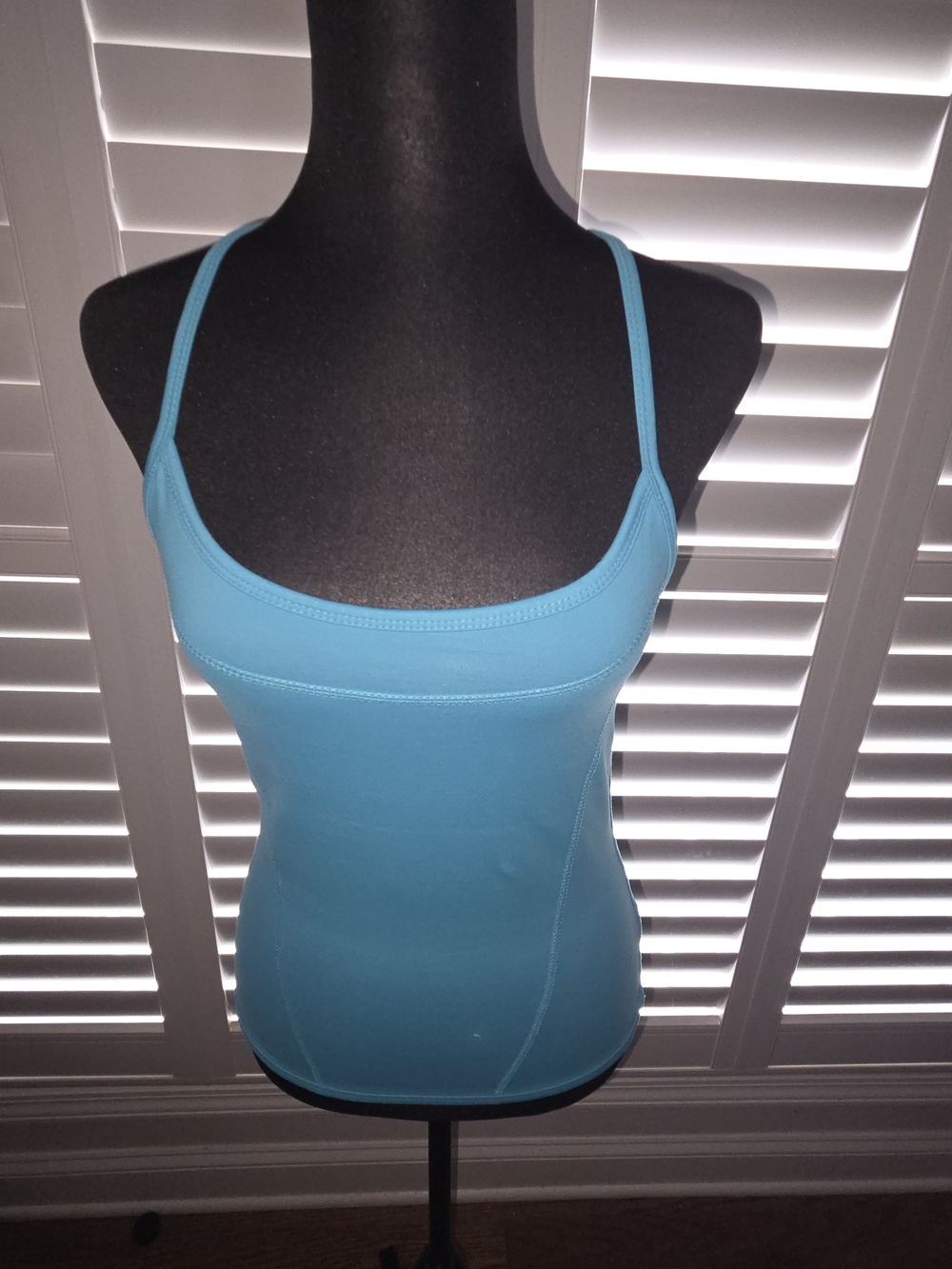 Old Navy Blue Athletic Spaghetti-Strap Tank Top Size Small